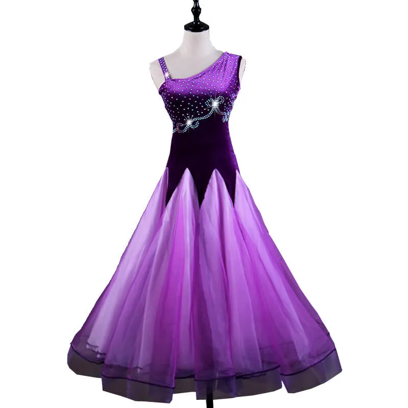 A-Line Asymmetric Sleeveless Dress
