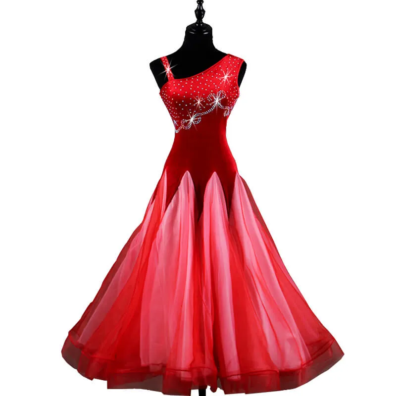 A-Line Asymmetric Sleeveless Dress