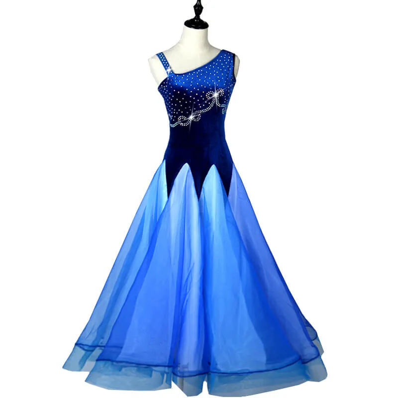 A-Line Asymmetric Sleeveless Dress