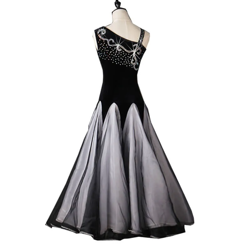 A-Line Asymmetric Sleeveless Dress