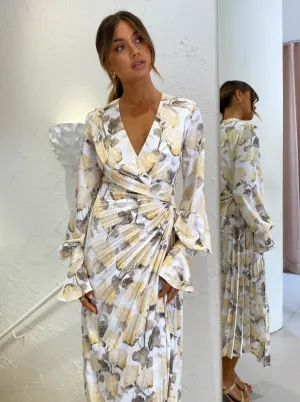 Acler Cresta Dress in Hydrangea Garden