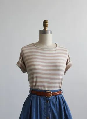 amberwood striped tee