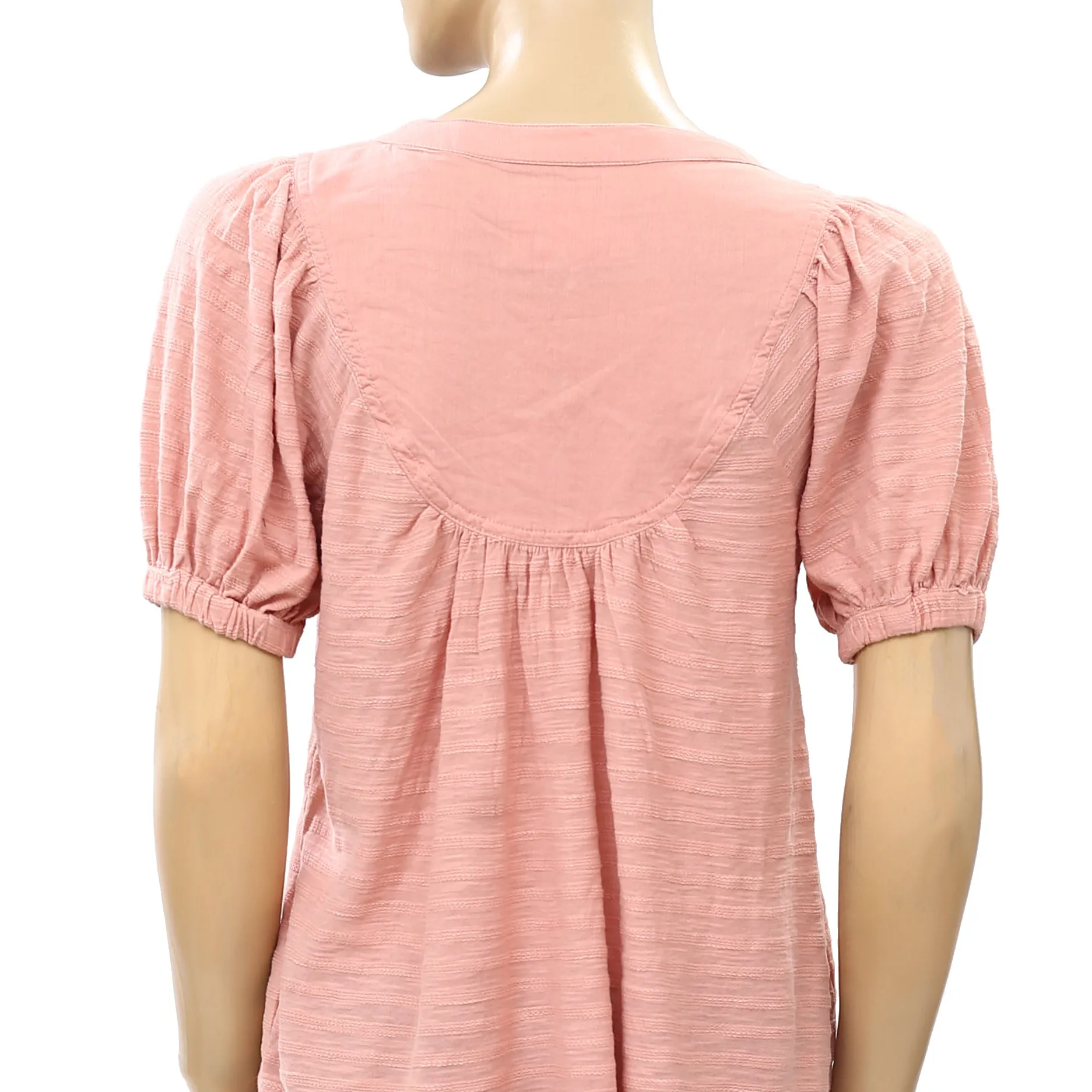 Anthropologie Striped Blouse Top