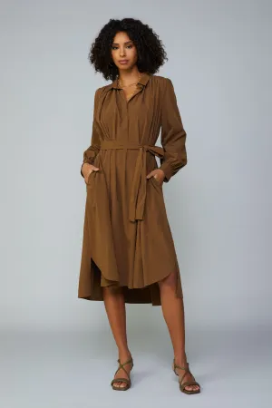 Belted Shirt Dress