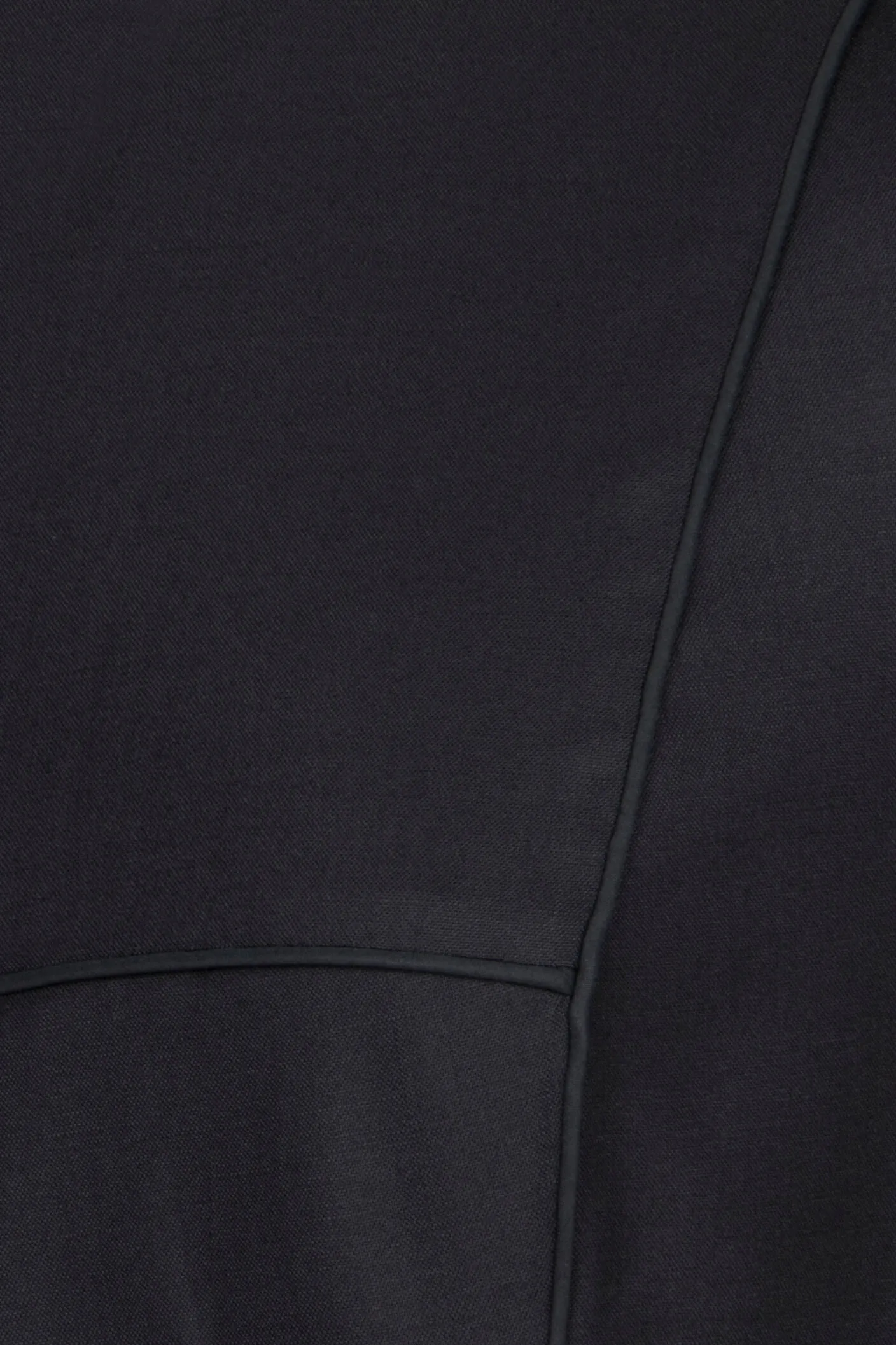 Black stretch-wool dress