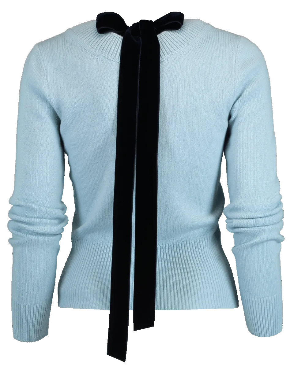 Bow Cashmere Sweater