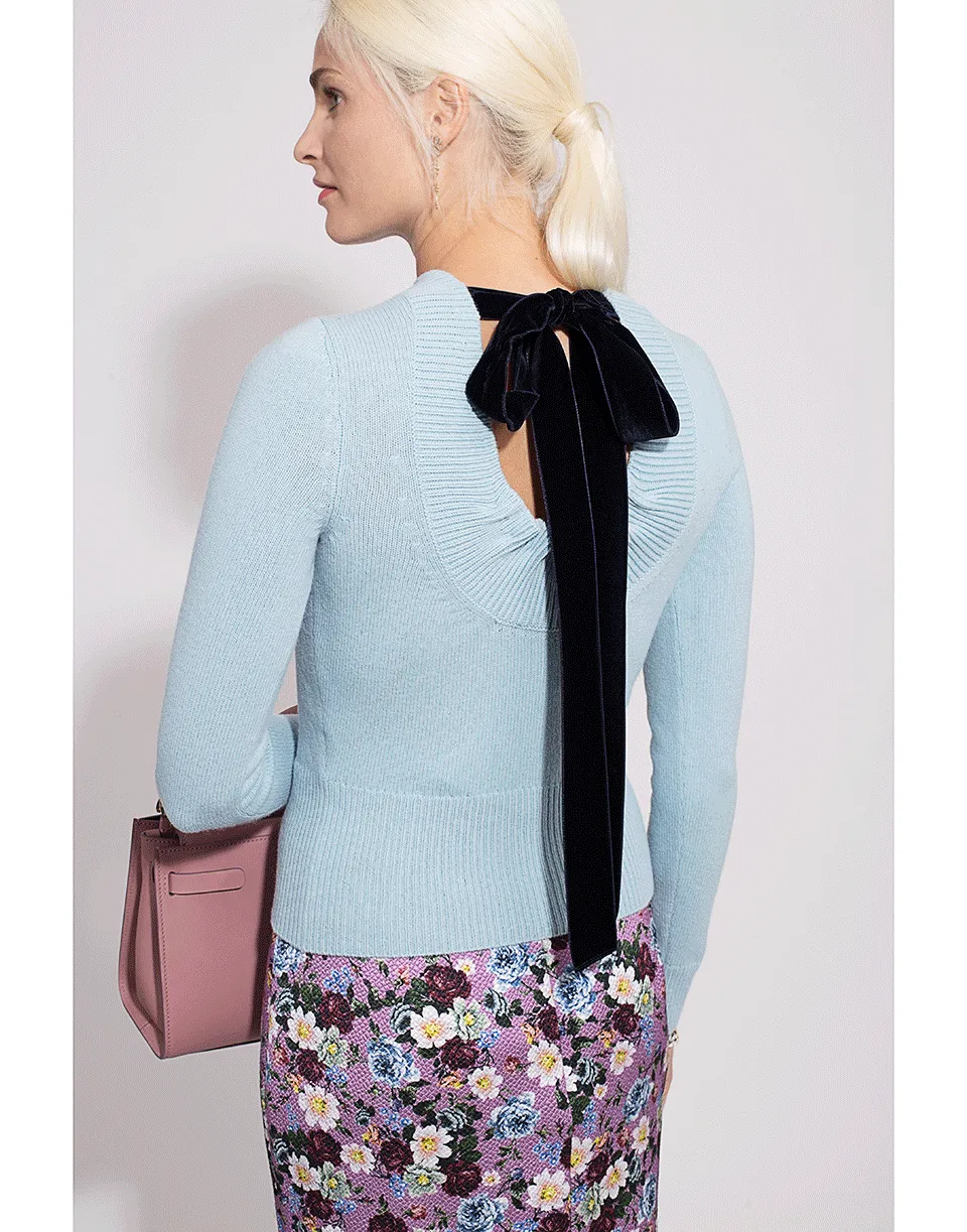 Bow Cashmere Sweater