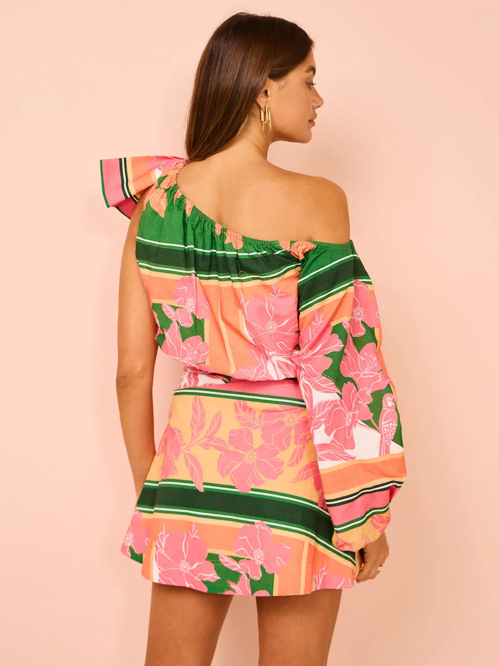 By Nicola Rosa Mini Dress in Rio Floral