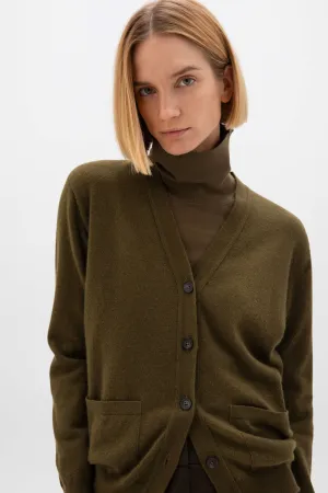 Cashmere Boyfriend Cardigan