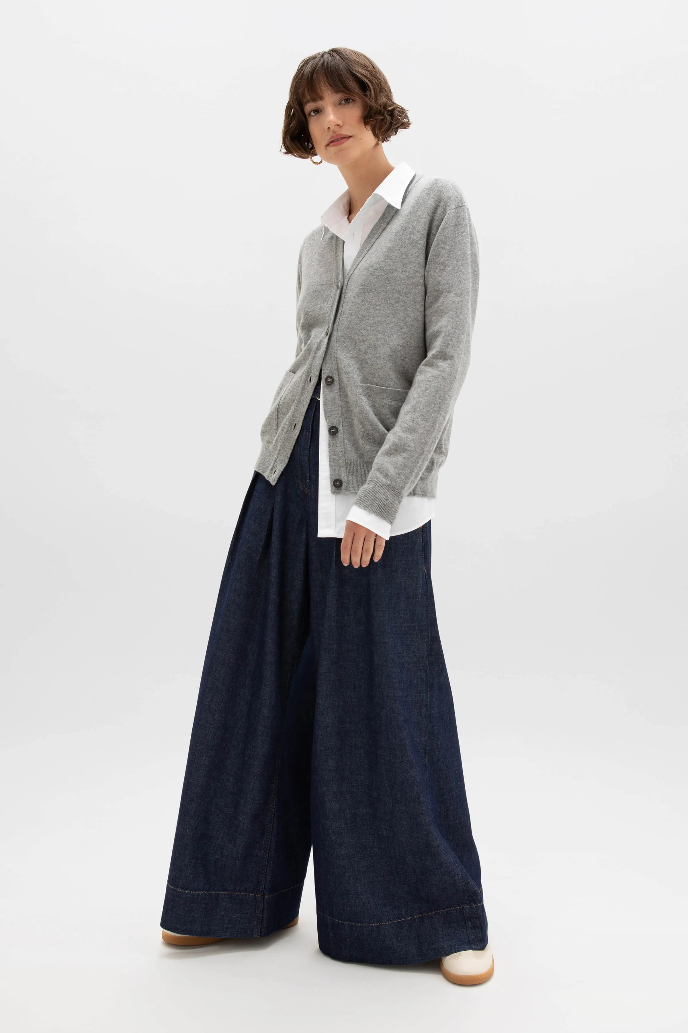 Cashmere Boyfriend Cardigan