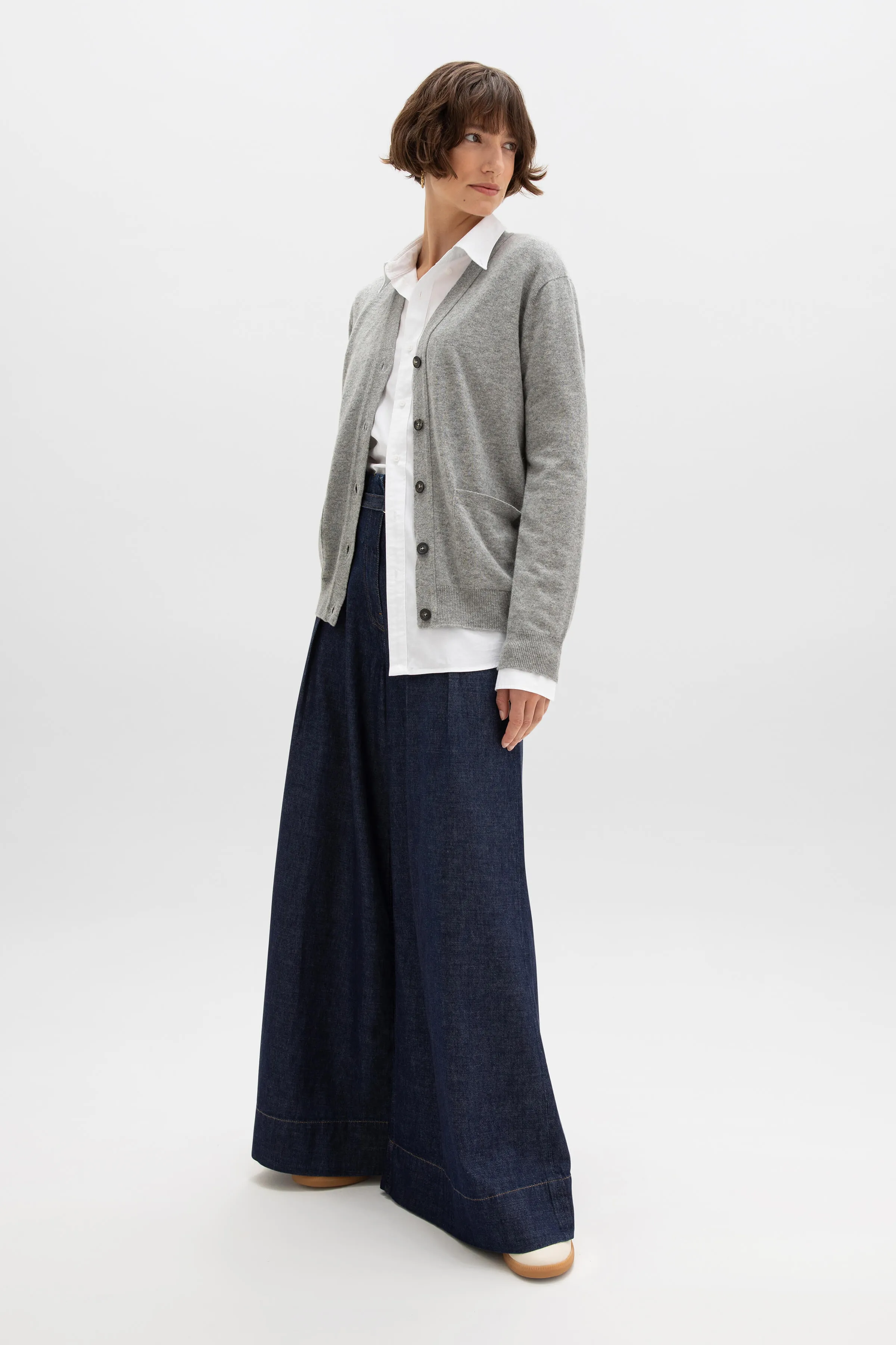 Cashmere Boyfriend Cardigan