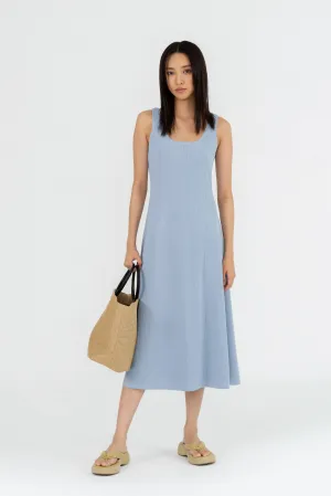 Christie Sleeveless A-Line Midi Dress