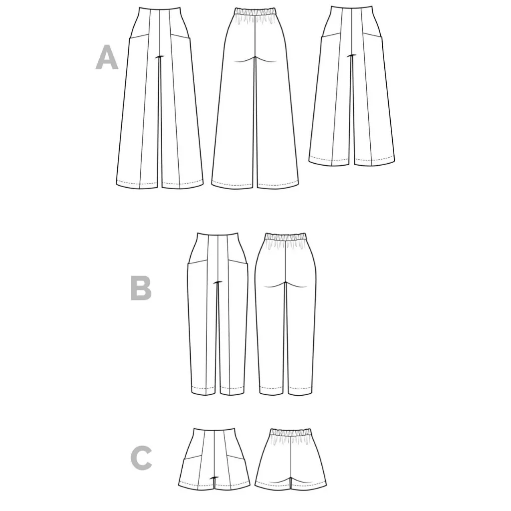 Closet Core Patterns Pietra Pants & Shorts