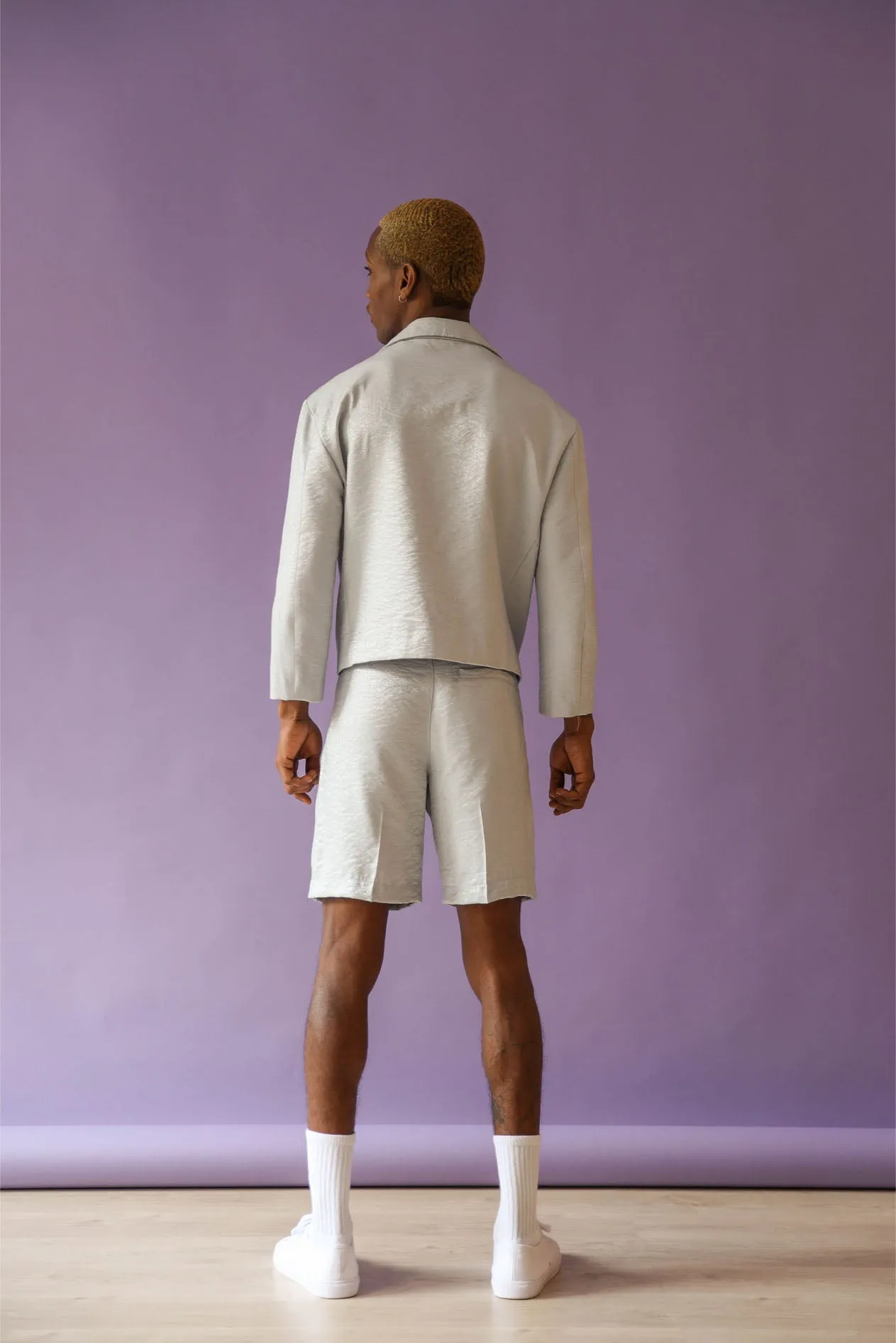 Cropped suit