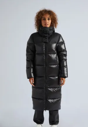 Diamond Down Slick Extra Long Coat V2