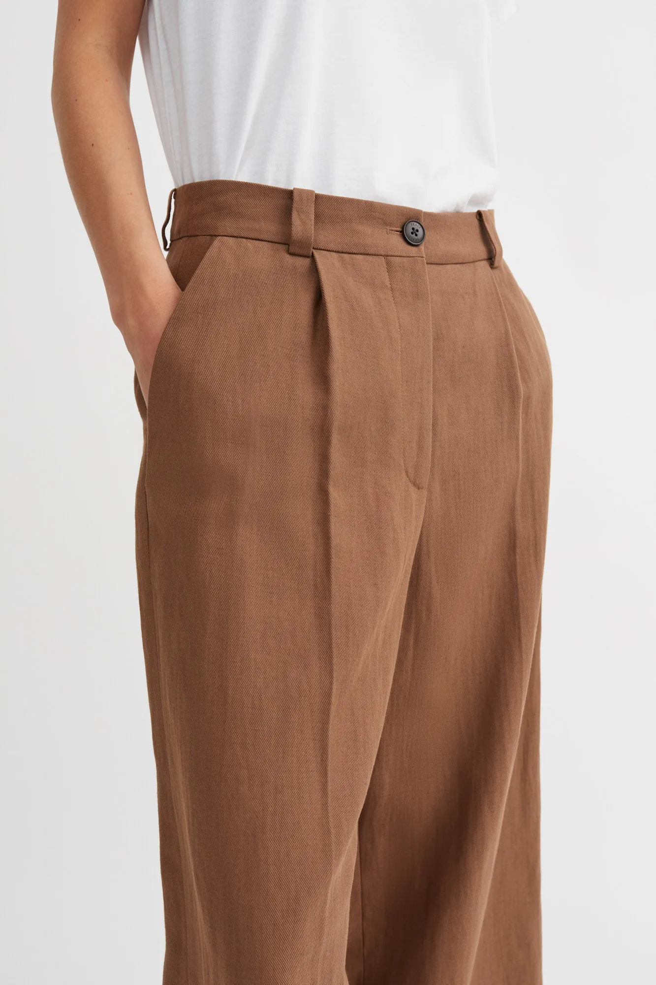 Emmeri trousers - Warm brown