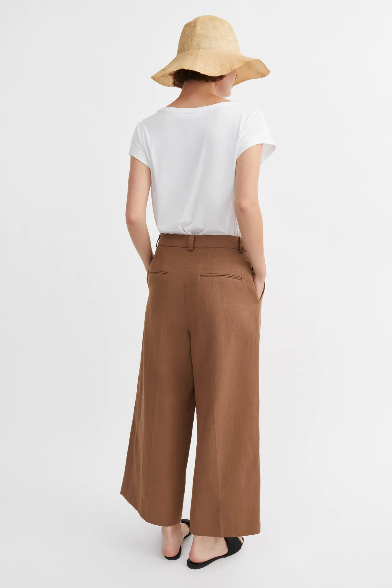 Emmeri trousers - Warm brown