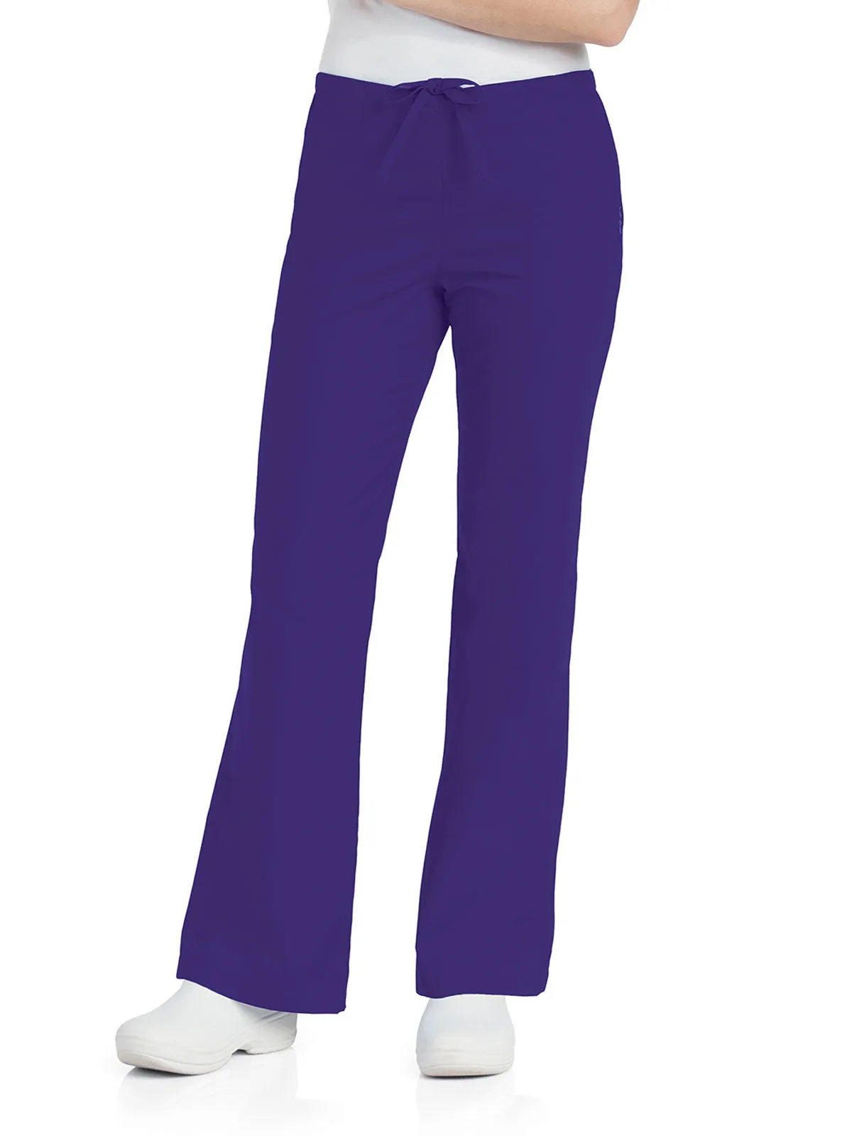 Essentials - Women's Natural Fit Flare Leg Scrub Pants [4]