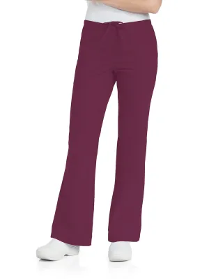 Essentials - Women's Natural Fit Flare Leg Scrub Pants [4]