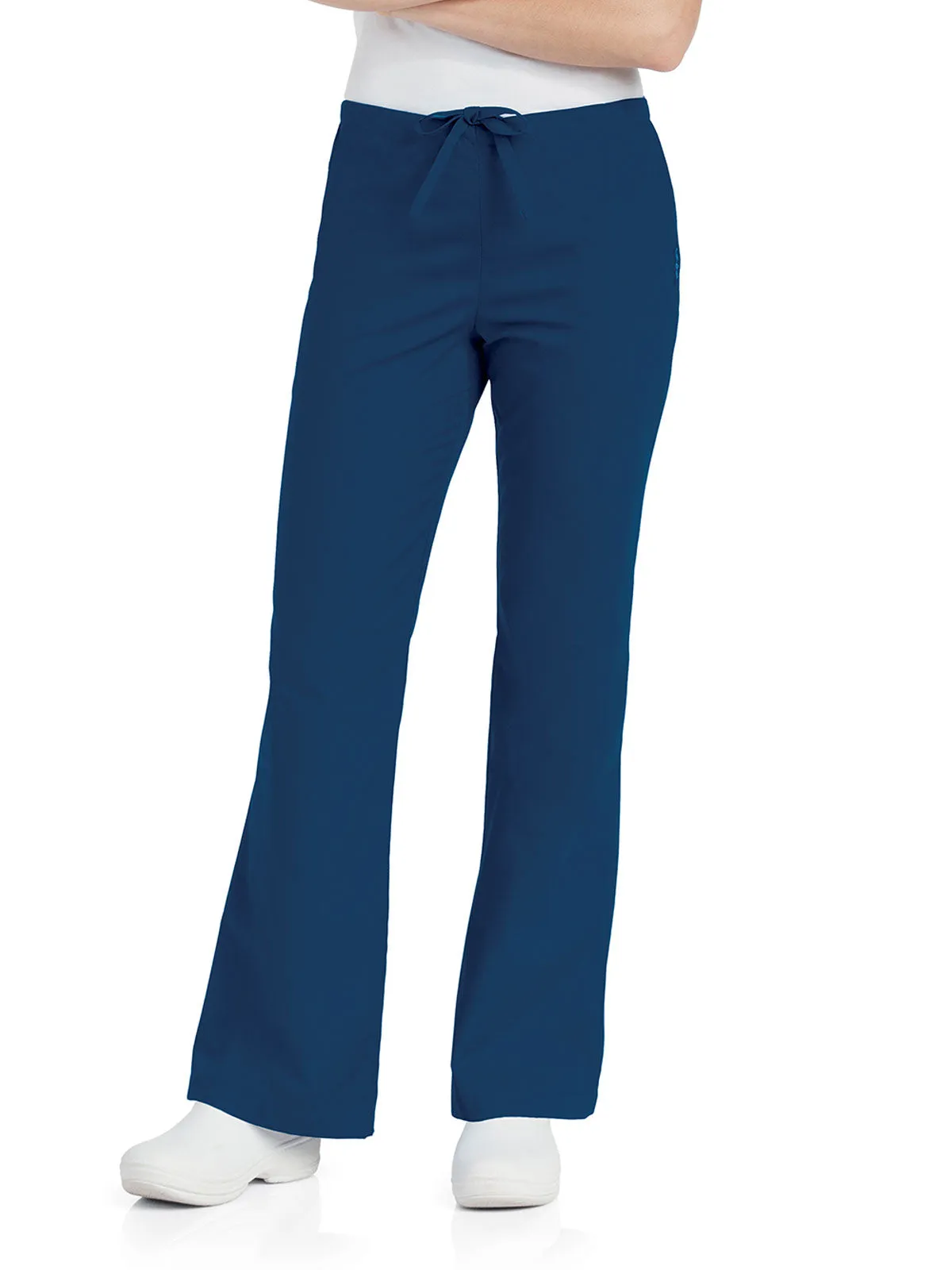 Essentials - Women's Natural Fit Flare Leg Scrub Pants [4]