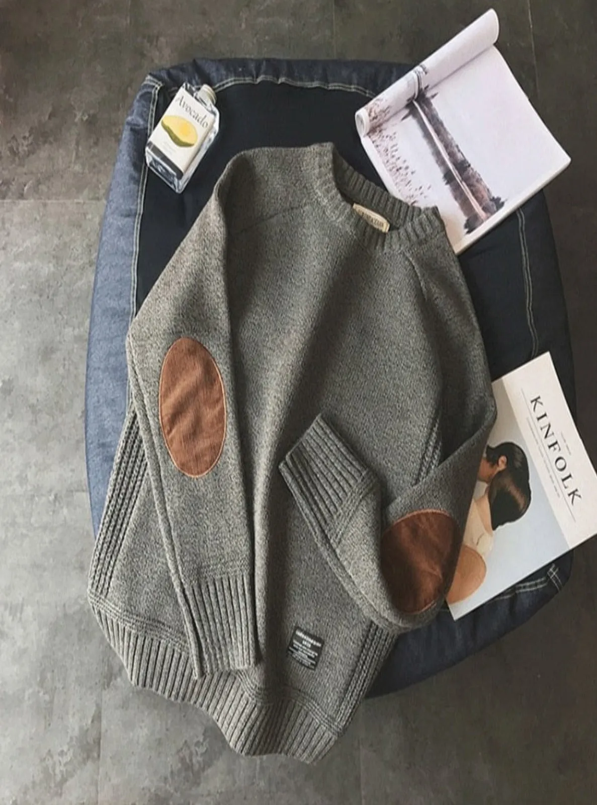 Fine-knit Wool Pullover