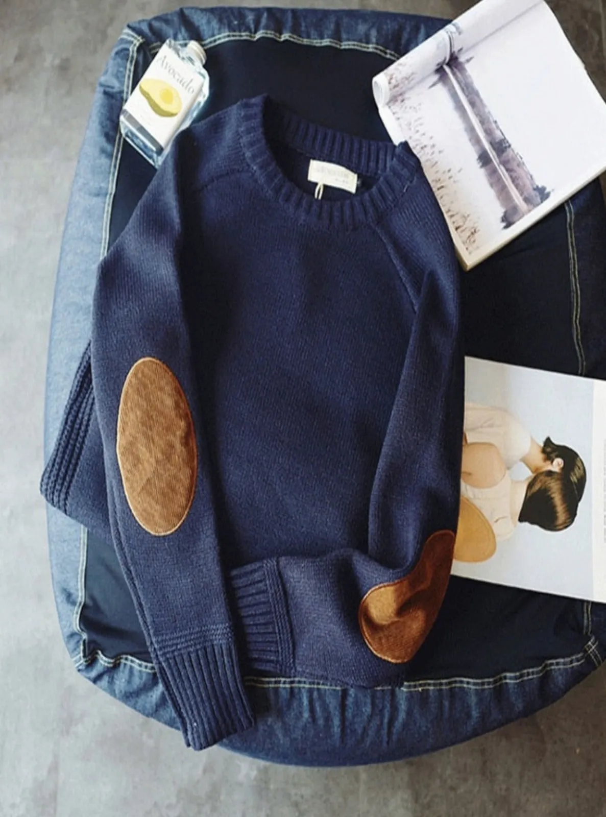 Fine-knit Wool Pullover