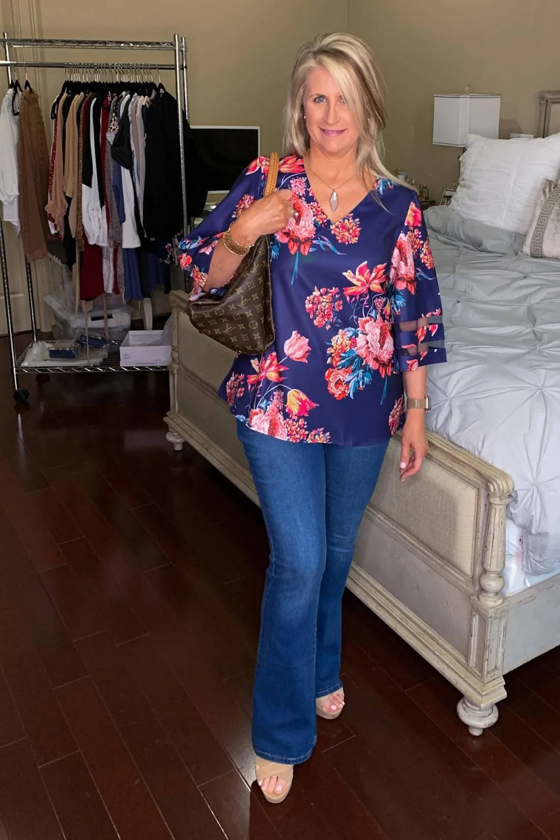 Floral Kimono Blouse