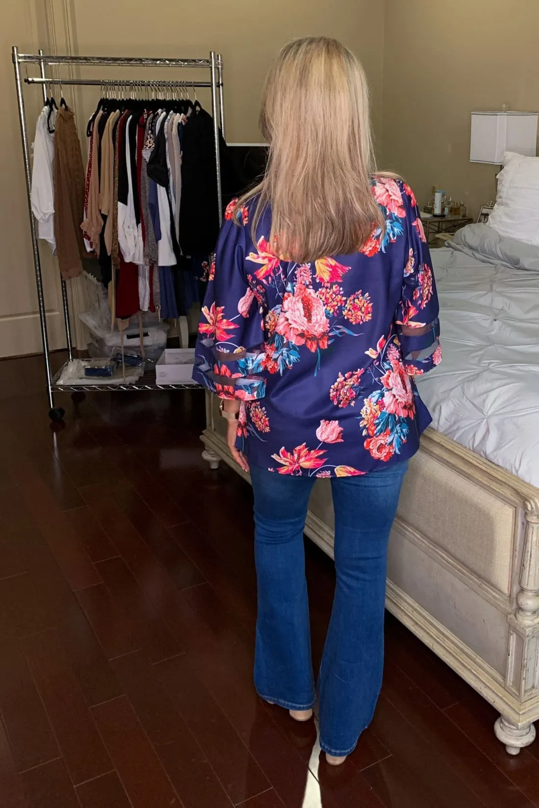 Floral Kimono Blouse