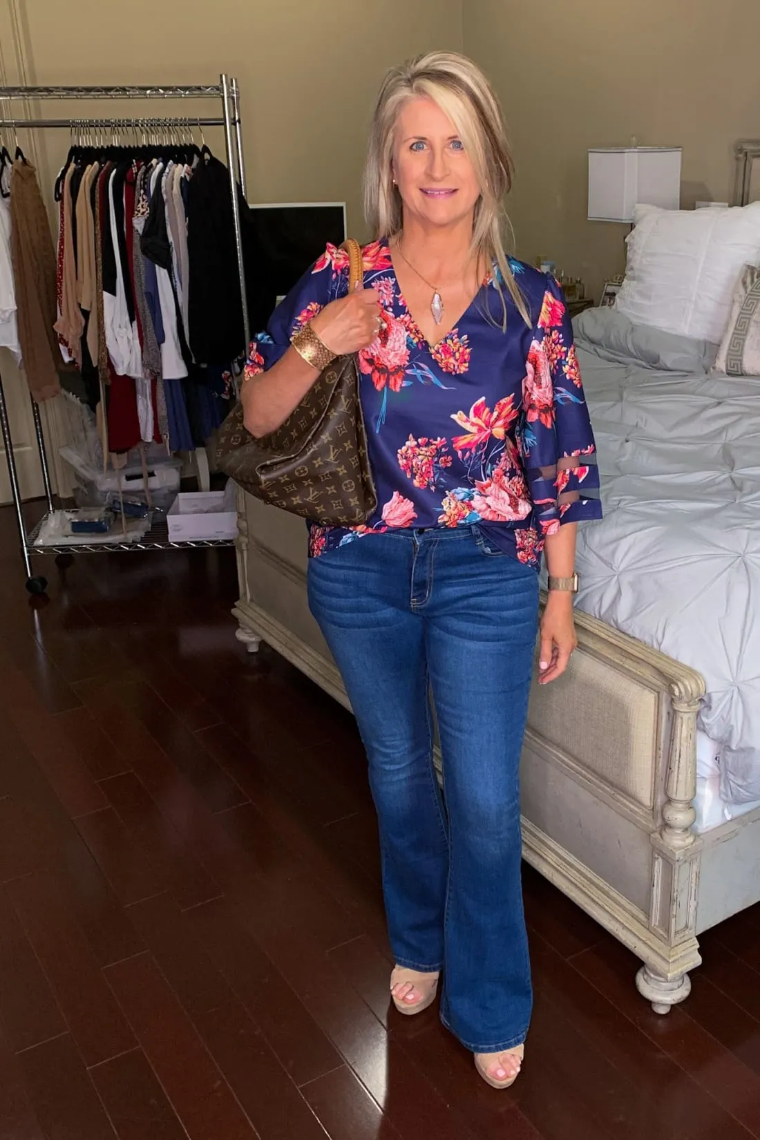Floral Kimono Blouse