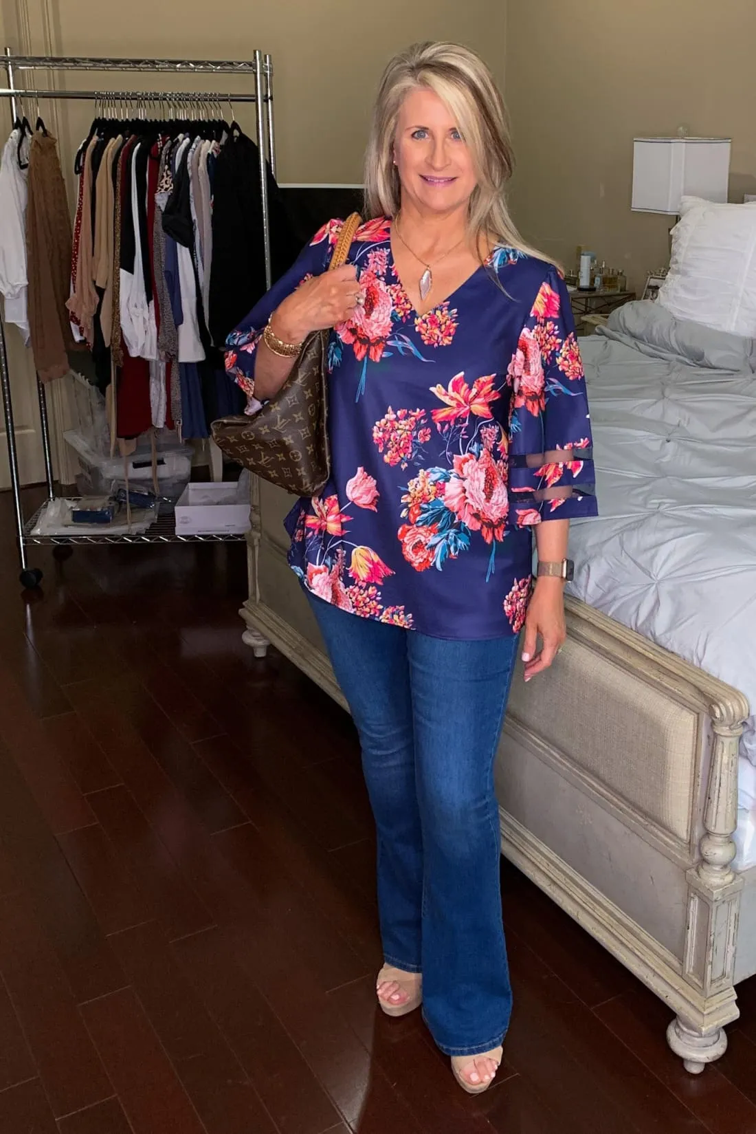 Floral Kimono Blouse