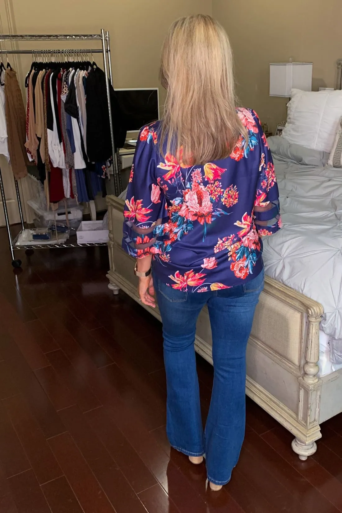 Floral Kimono Blouse