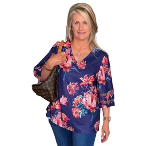 Floral Kimono Blouse
