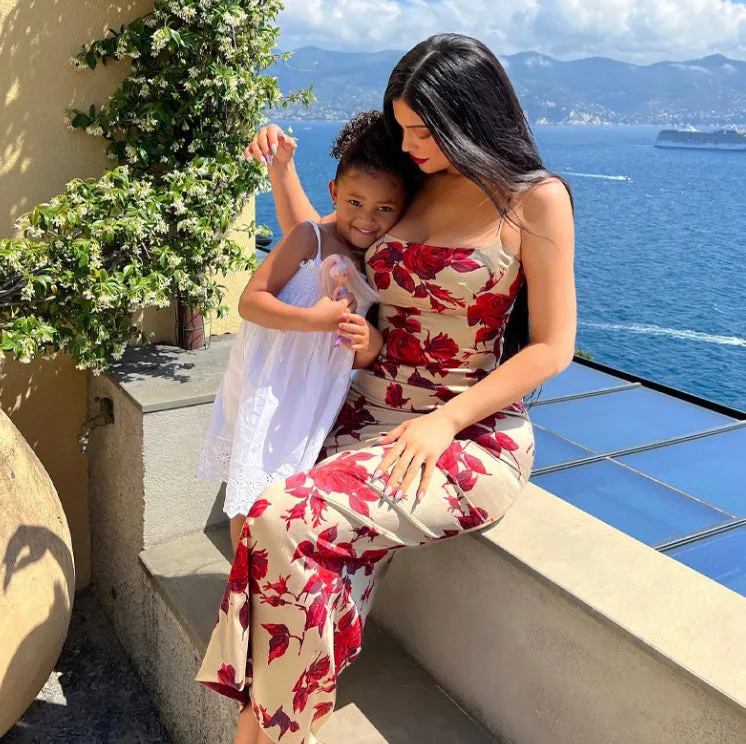 Floral Satin Maxi Dress