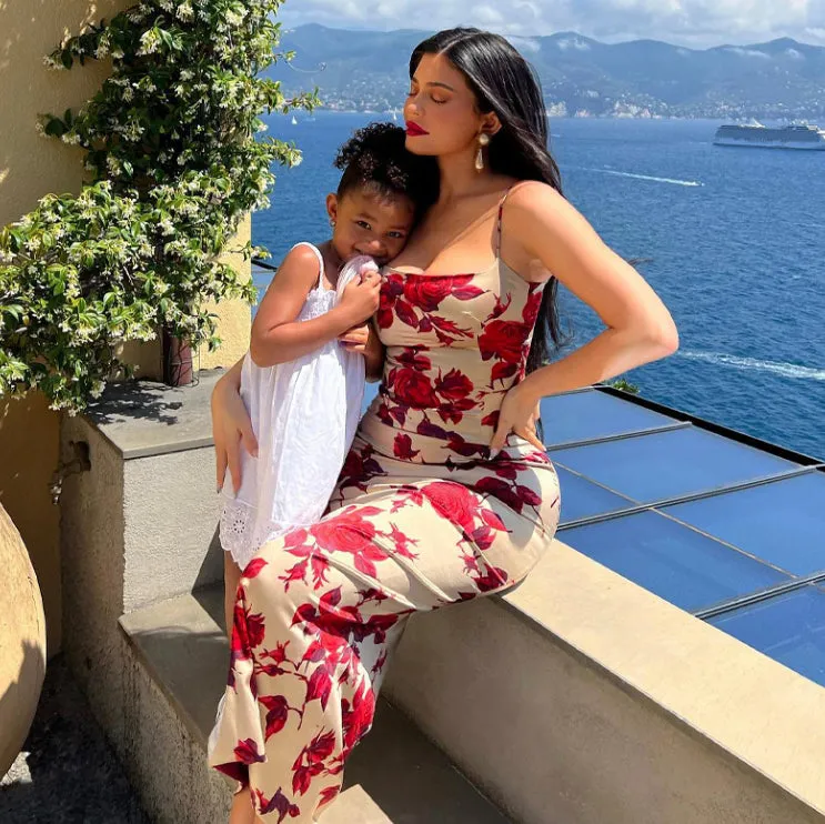 Floral Satin Maxi Dress