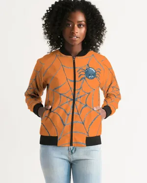 Holiday Orange Women's Bomber Jacket