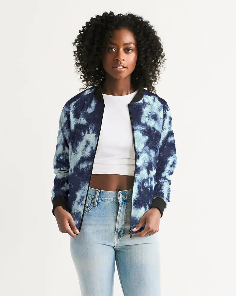 Ice flower Women's Bomber Jacket