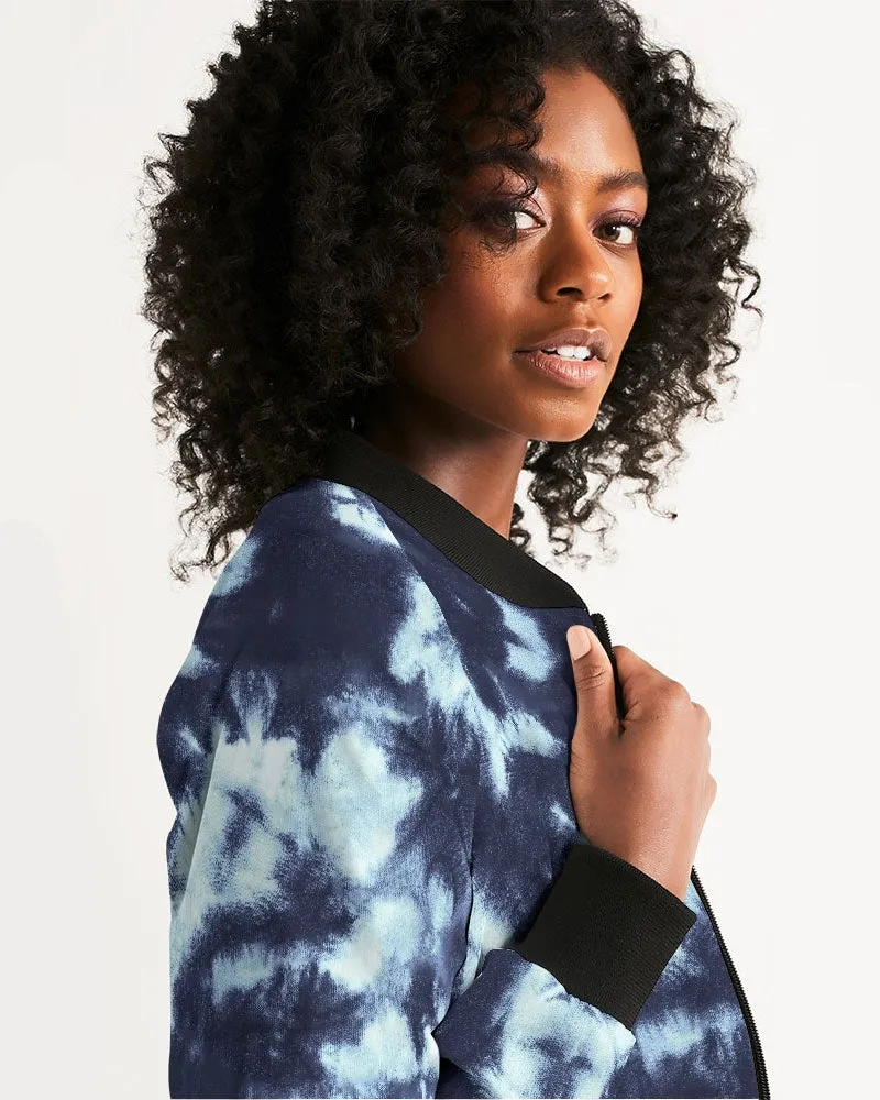 Ice flower Women's Bomber Jacket