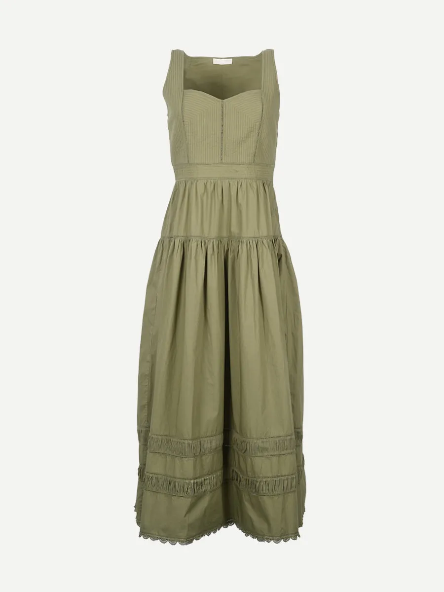 Isadora Dress in Lichen