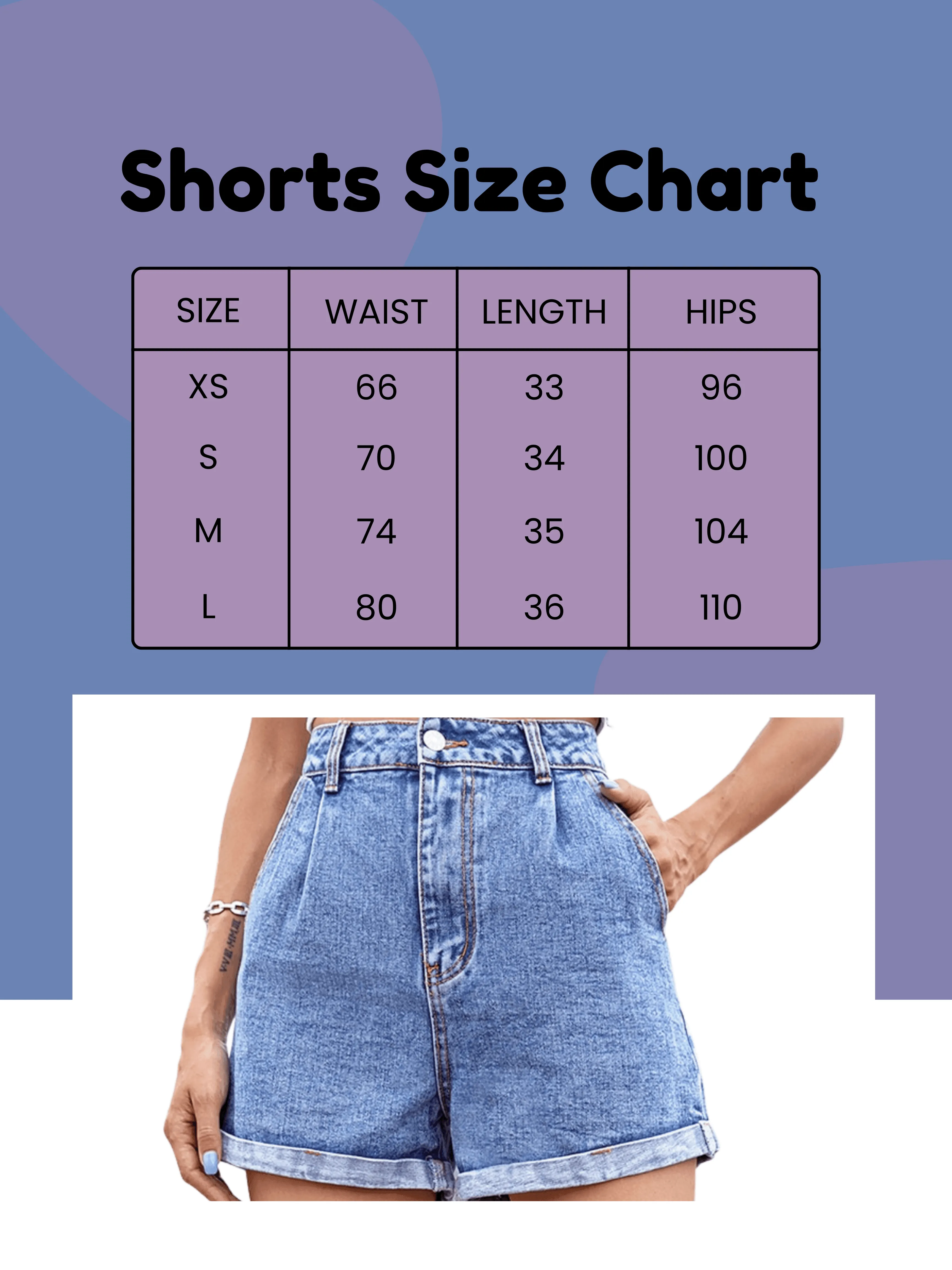 Jean Shorts Women