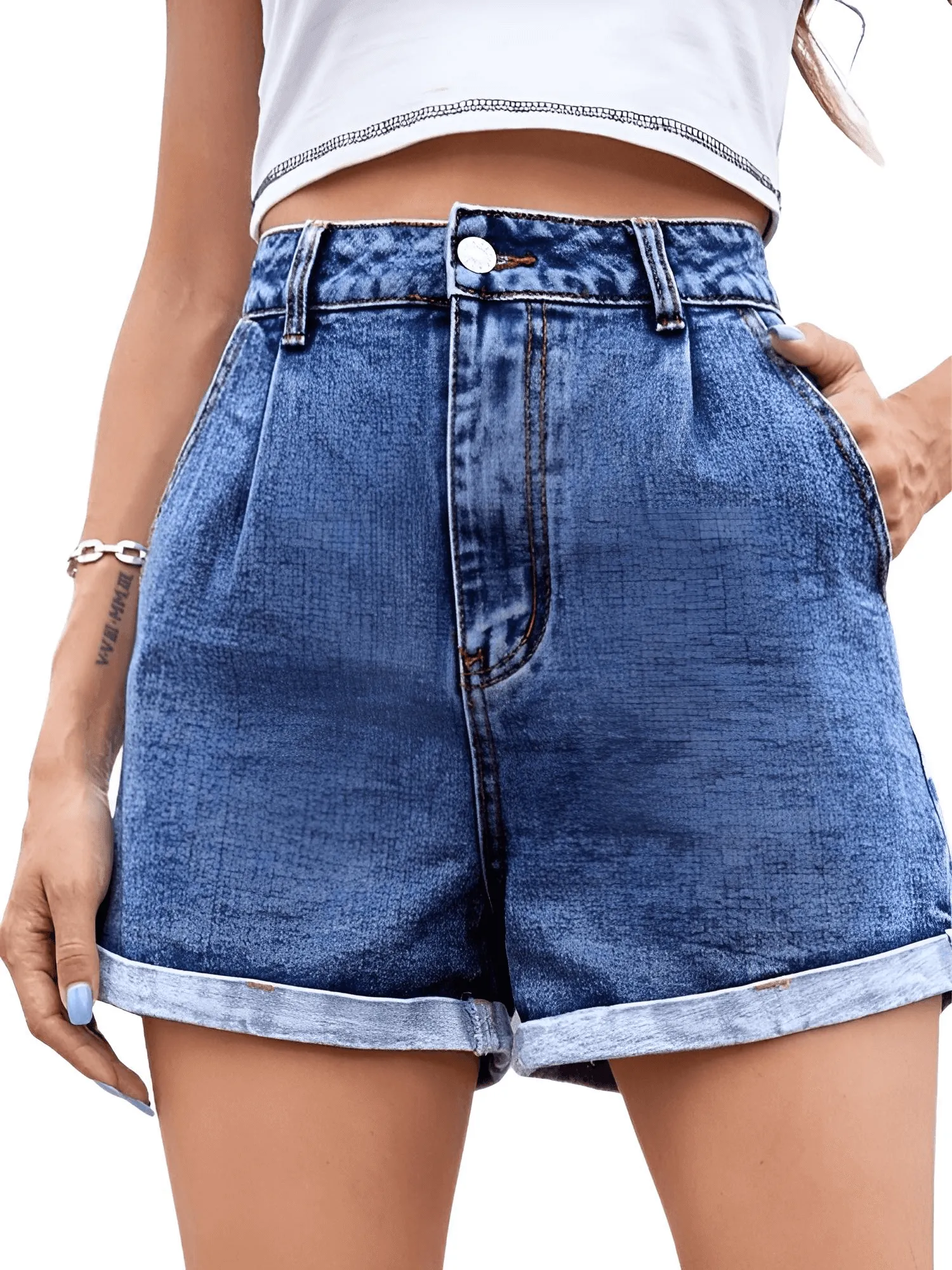 Jean Shorts Women