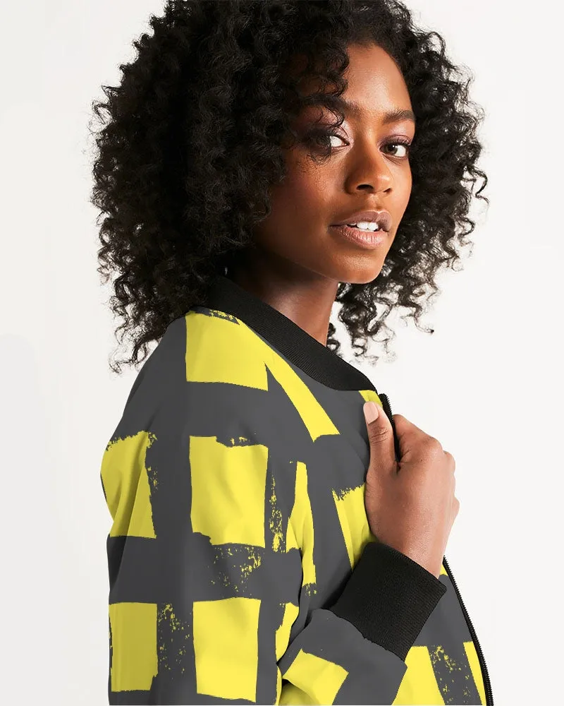 Lemon Aroma Women's Bomber Jacket