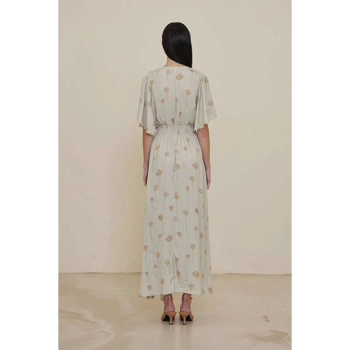 Louise Grade and Gather Floral Print Dress