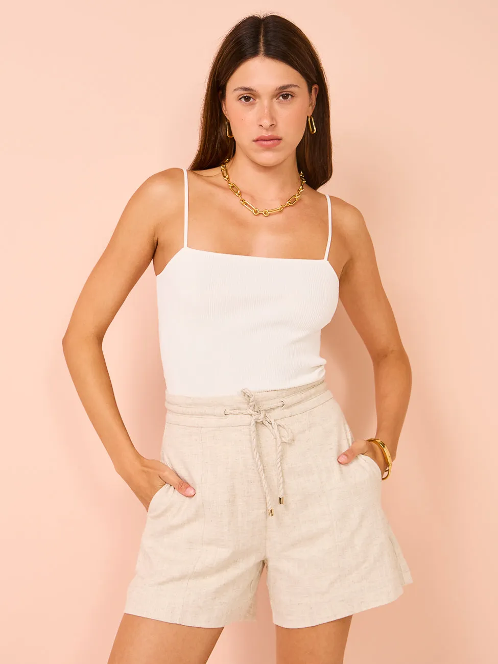 Mon Renn Valencia Short in Natural