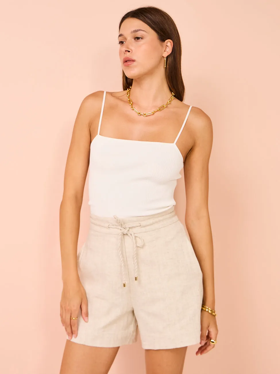 Mon Renn Valencia Short in Natural