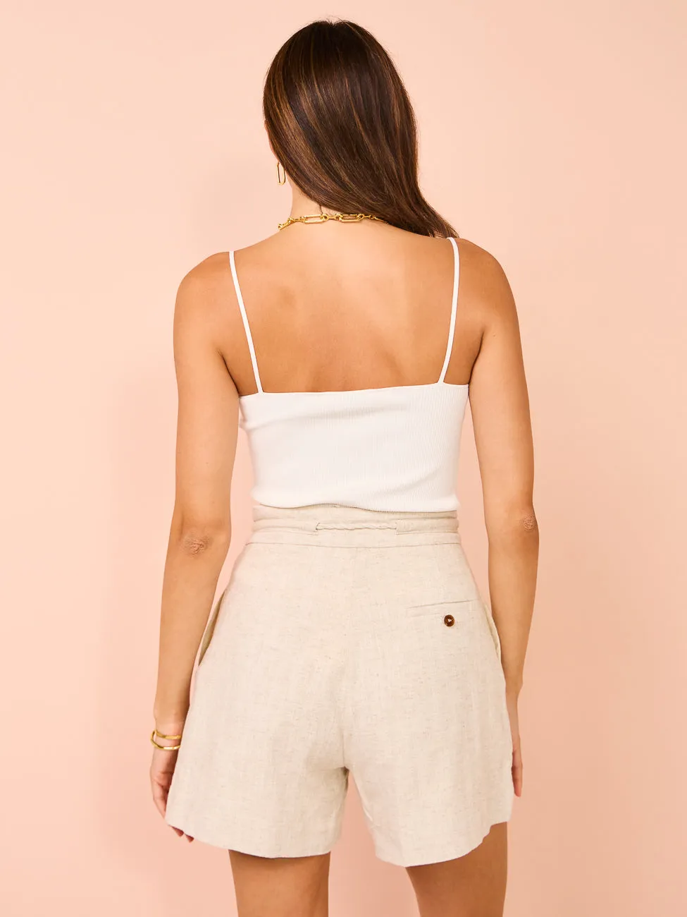 Mon Renn Valencia Short in Natural