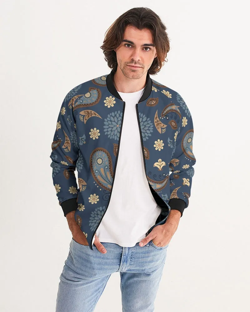 Moonlight Paisley Bomber Jacket