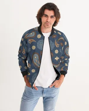 Moonlight Paisley Bomber Jacket