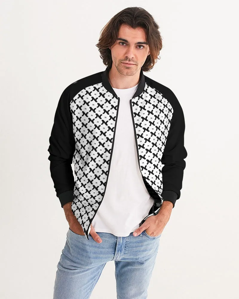 N MONOGRAM BOMBER