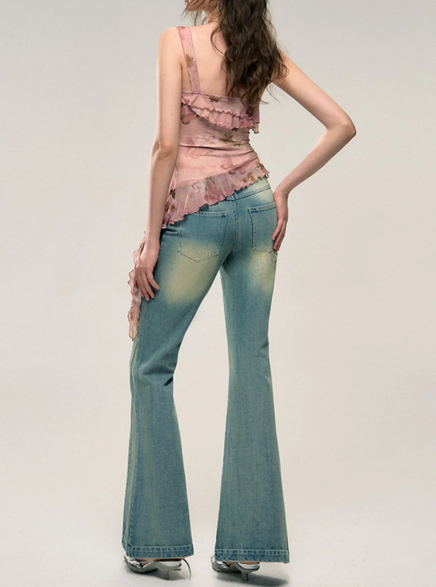 New Flared Slim Fit Jeans