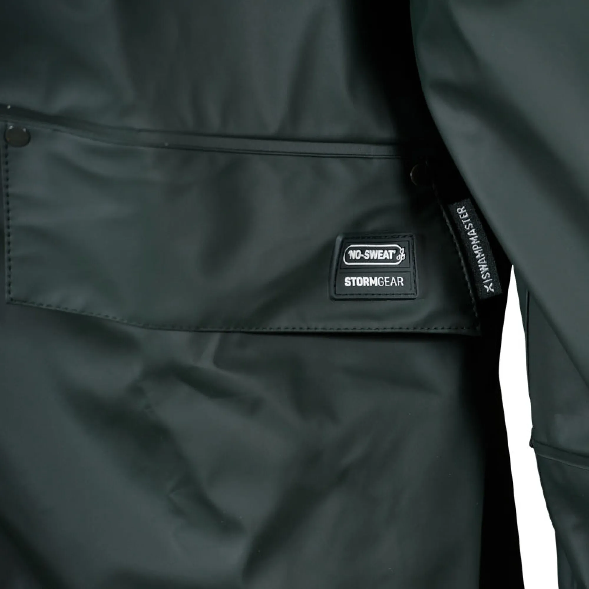 No-Sweat Stormgear Waterproof Jacket Green